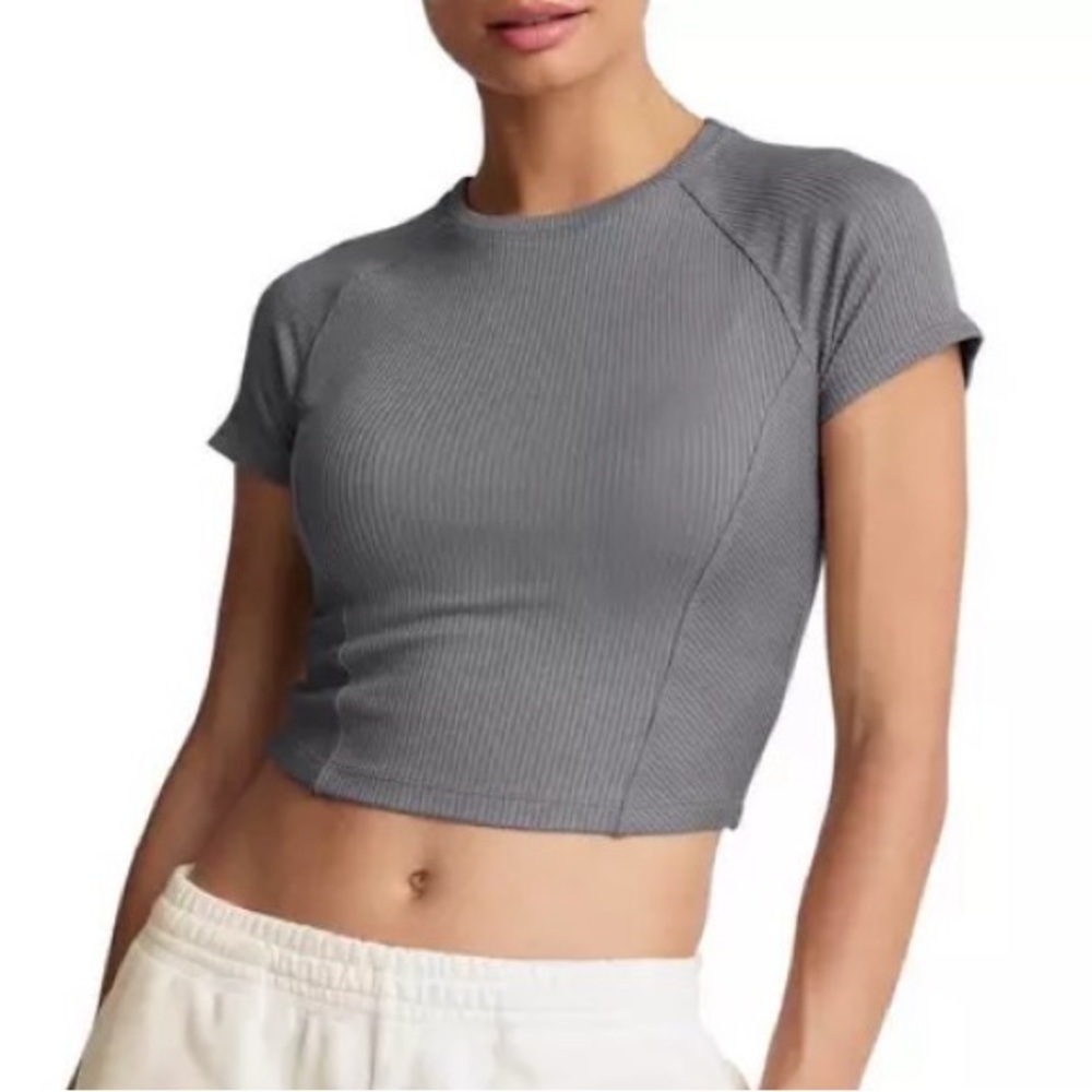 Beyond Yoga Ribbed Crop T-Shirt